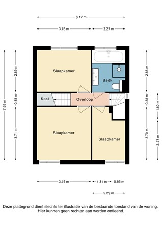 Plattegrond - Norbertijnenstraat 12, 6369 CM Simpelveld - Norbertijnenstraat 12 Simpelveld - Verdieping 2D.jpg